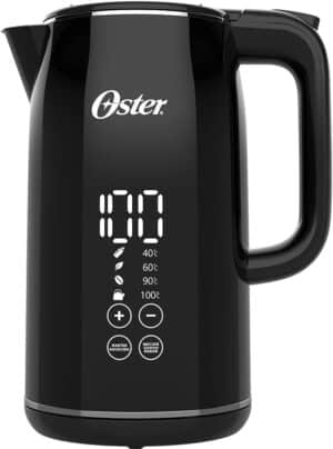 Chaleira Digital Oster Black 1,7L com Controle de Temperatura