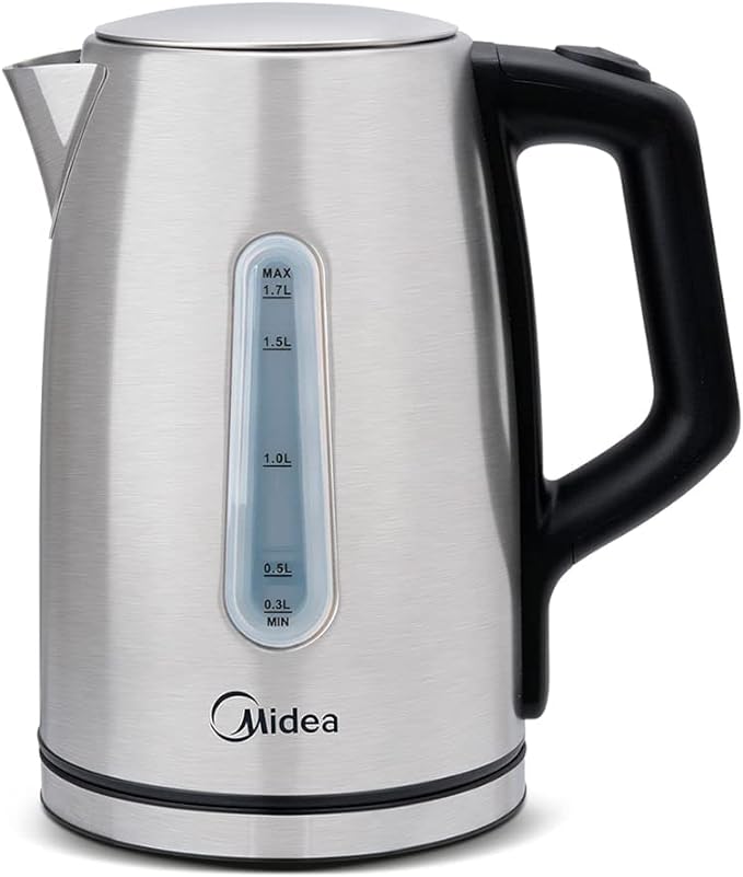 Chaleira elétrica Inox Digital Midea 1,7L