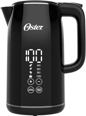 Chaleira Digital Oster Black 1,7L com Controle de Temperatura - 127V