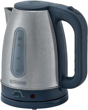 BLACK+DECKER Chaleira Elétrica em Inox Gourmand Gris 1.8 Litros 127V K2200G