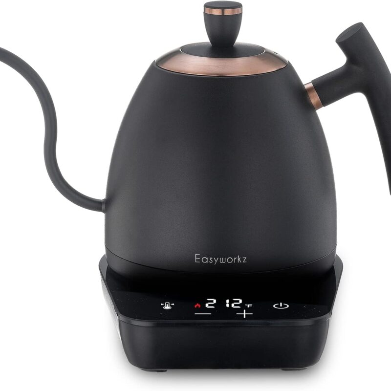 Easyworkz pescoço de ganso Chaleira Elétrica despeje sobre chaleira de café